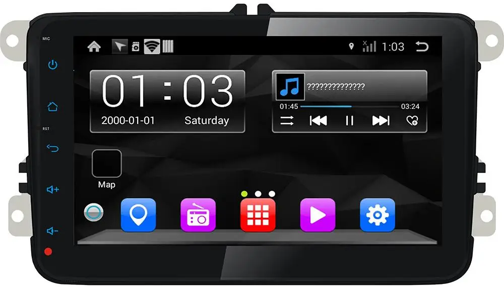8 &quotAndroid автомобильный DVD GPS/аудио Радио стерео для VW GOLF6/new polo/New Bora/JETTA/MK4