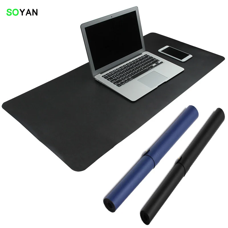 Коврик для мыши из ПУ кожи 90x45 см|computer desk pads|gaming mouse padmouse pad 90 |