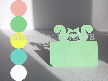 Милая белка для пары визиток в рустикальном стиле Свадебная девичника эскорт