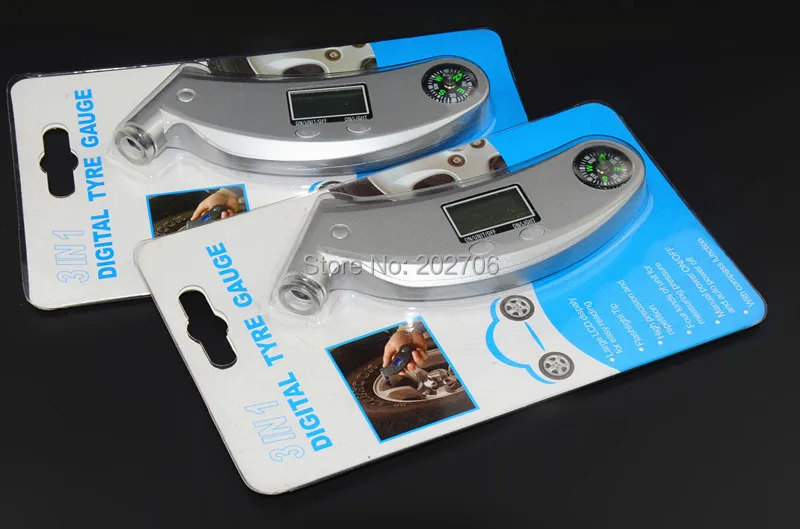 Цифровой датчик давления воздуха для автомобильных шин ACCUTIRE 100 PSI 3 в 1 измеритель