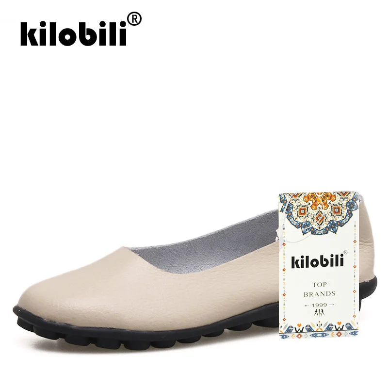 Kilobili/2019 г. весенние женские балетки на плоской подошве Туфли оксфорды обувь из