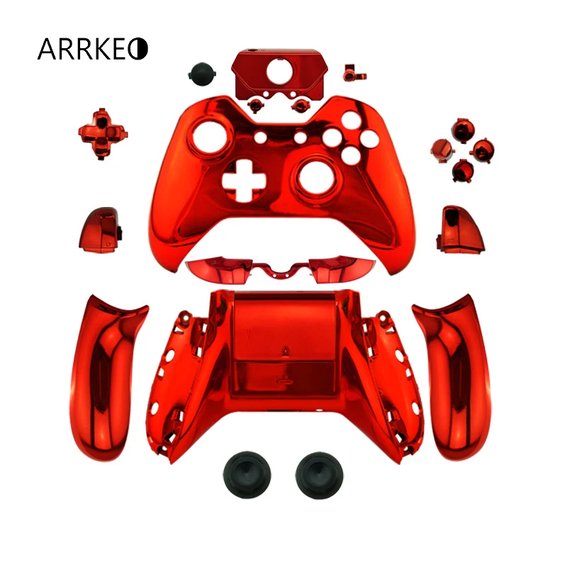 ARRKEO Chrome Full Custom с 3 5 мм аудио разъем для гарнитуры Замена чехол Mod Kit microsoft Xbox One