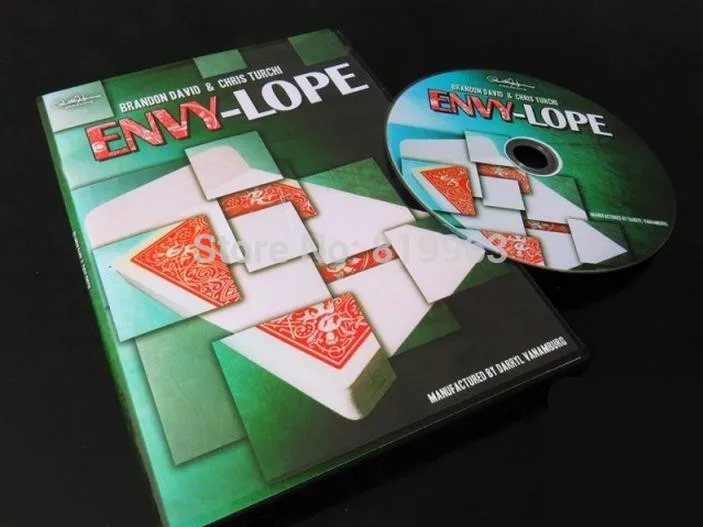 Пол Харрис подарит Envylope (Gimmick + DVD) магические карты сцены трюки крупным планом