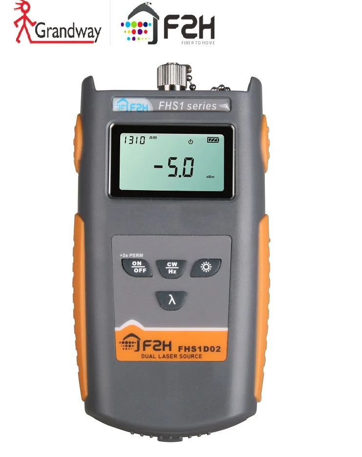 Grandway FHS1D02 1310/1550 нм оптический лазерный источник с разъемом FC|Оптоволоконное оборудование| |