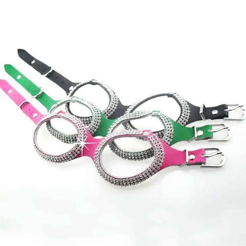 Новый дизайн очки для домашних питомцев Щенок нагрудный ремешок из натуральной