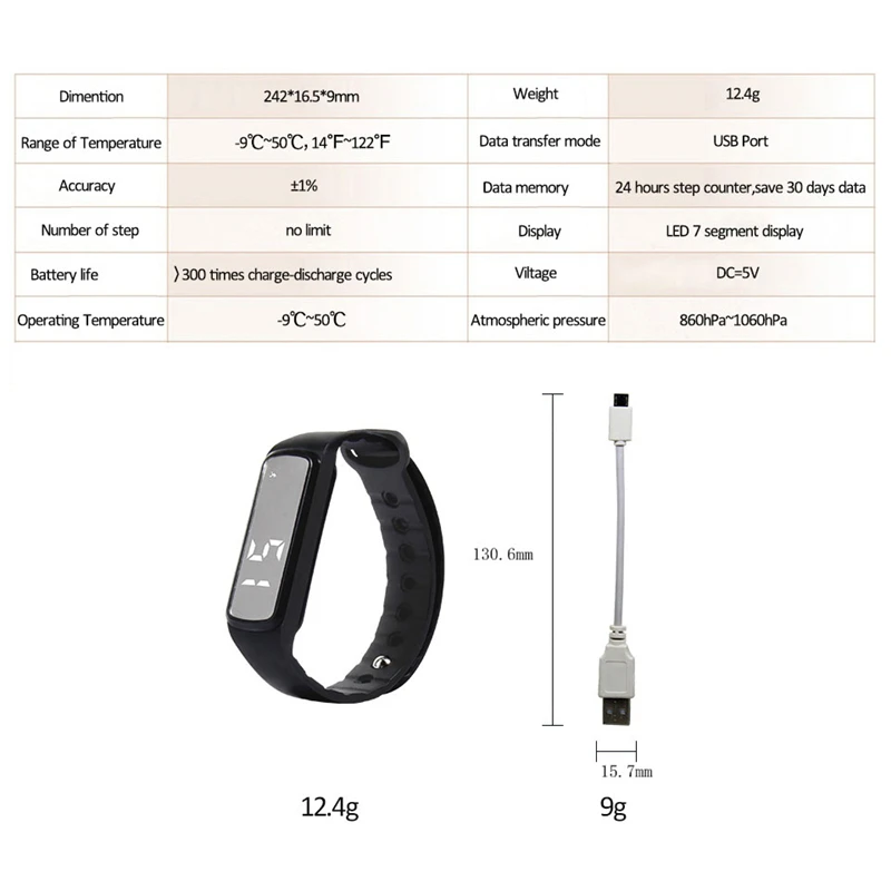 YKSO Smart Wristbands CD5 smart band sleep tracker watch pedometer LED screen child sport activity bracelet | Электроника