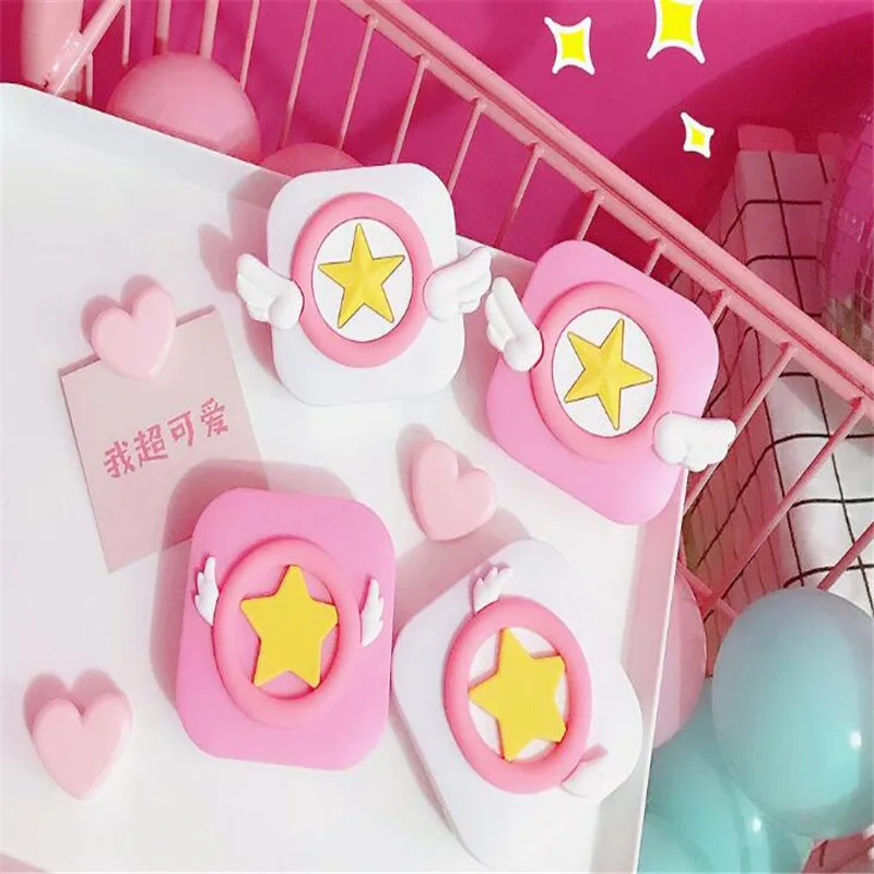 Чехол для контактных линз с изображением аниме карты Captor Cardcaptor Sakura Star A857|Реквизит