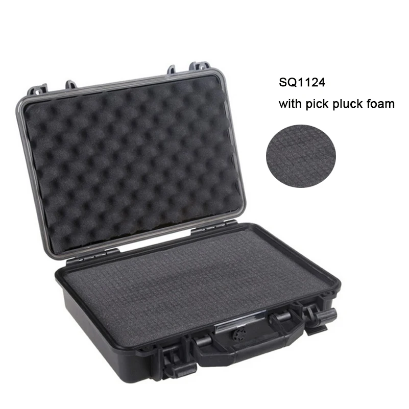 

Free shipping waterproof shockproof high quality plastic hard case with foam