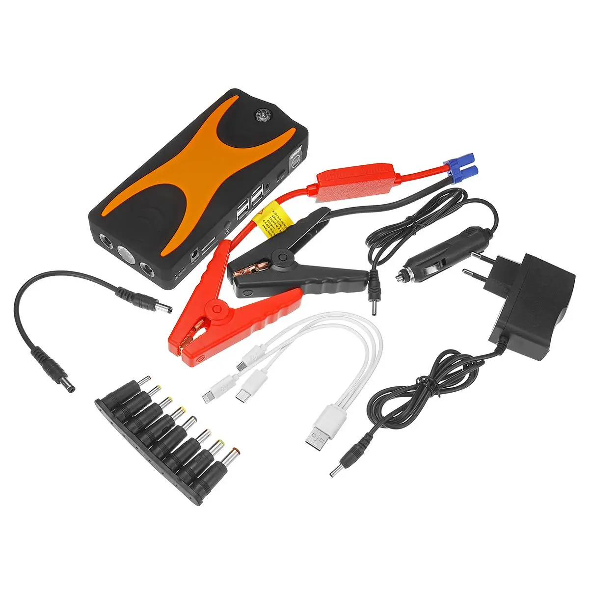 Автомобильное пусковое устройство 99900mAh 15V 4USB 900A, портативное автомобильное зарядное устройство, зарядное устройство, аварийное зарядное устройство, пусковое устройство