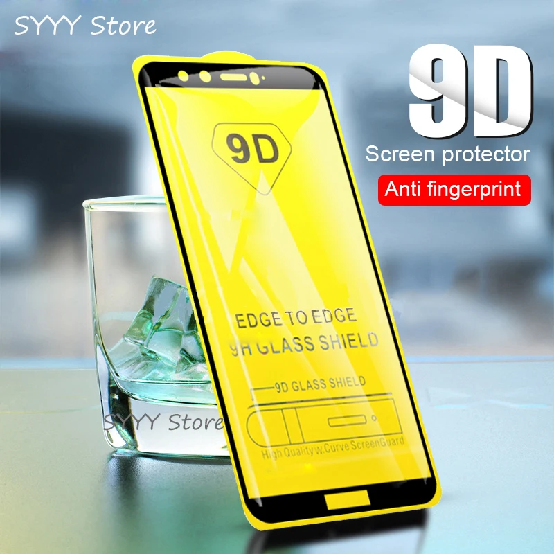 9D honor 9 lite Защитное стекло для пленка Закаленное протектор экрана на световое
