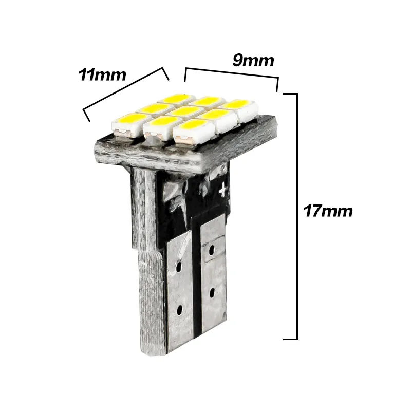 T10 192 W5W 9 led smd 9smd габаритный автомобильный фонарь для чтения Купольные лампы