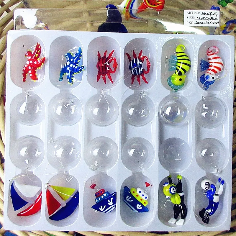 Изготовленная на заказ ручной работы плавающая стеклянная полоса фигурка