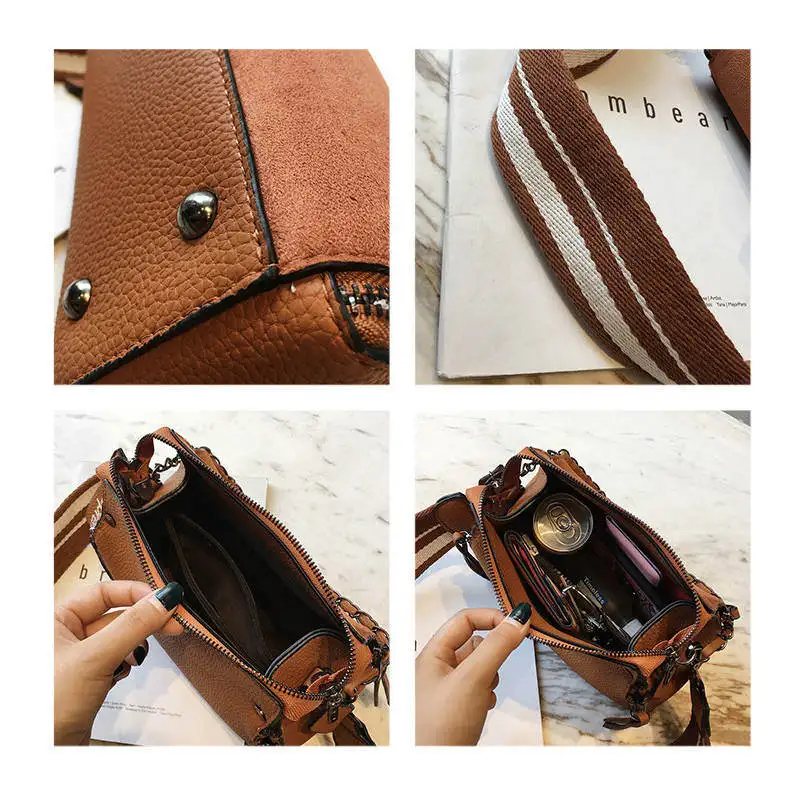 Женская большая сумка из искусственной кожи женская сумка-мешок женские летние