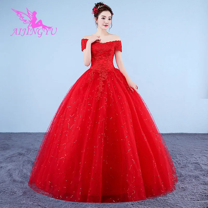 AIJINGYU dresses guest comunion weding dress for wedding party WK290 | Свадьбы и торжества