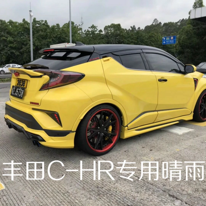 Защитный козырек от дождя и солнца для Toyota пластиковый окна из АБС-пластика 4 шт.
