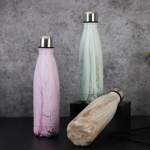 Нержавеющая сталь вакуумной изоляцией из нержавеющей стали бутылка фляжка