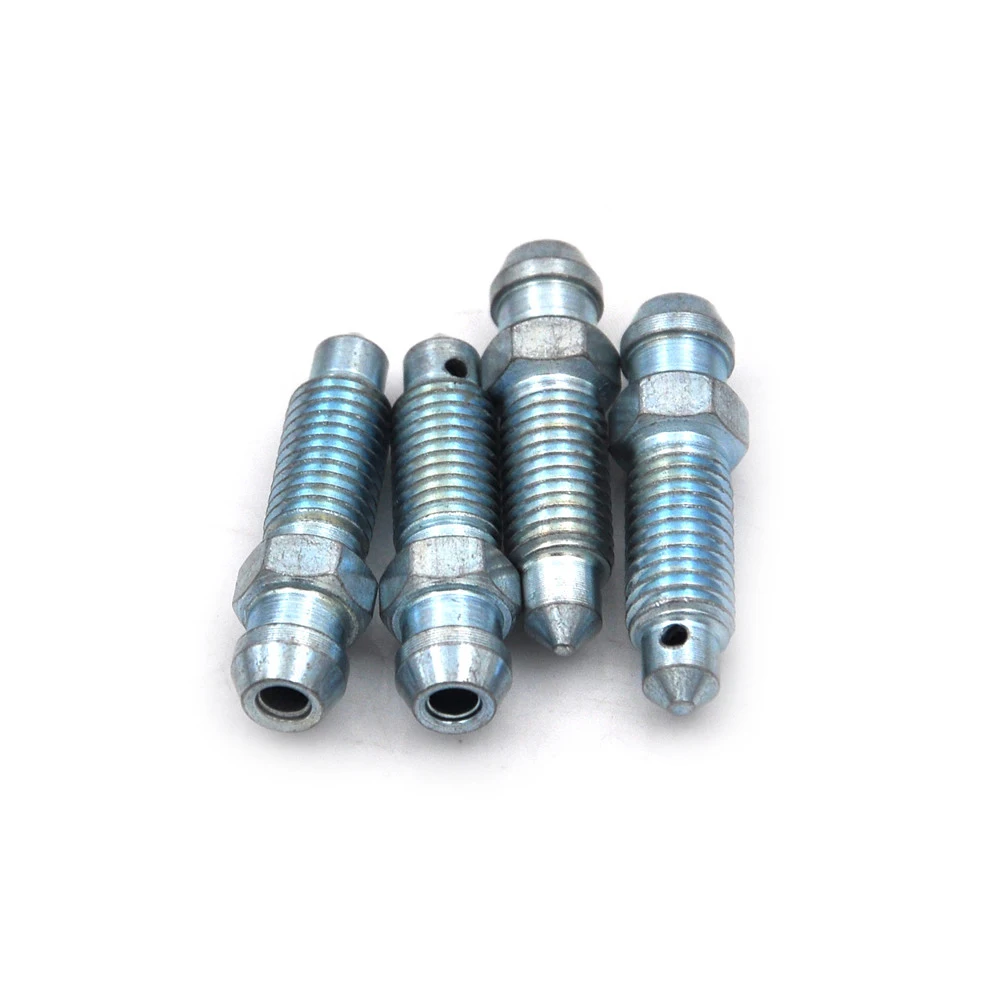 4pcs M7 x 1.0mm Motorcycle Bike Brake Braking Caliper Steel Bleed Screw Nipple New | Обустройство дома