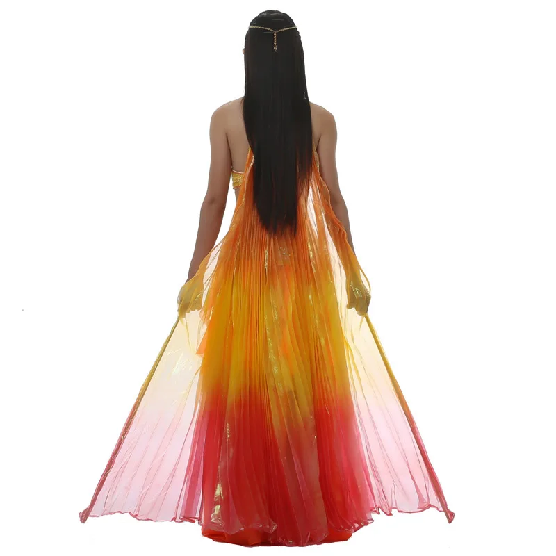 Large Belly Oriental Eastern Egypt Dance Butterfly Isis Angel Wings for Women Bellydance Dancing Costumes Accessories Close Back |