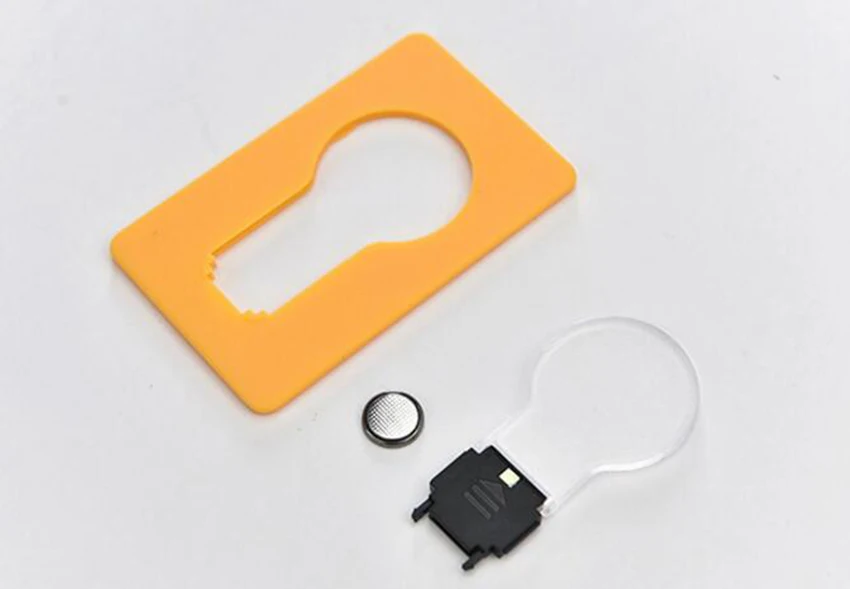 Рождественский подарок 1 шт. карманная карточная лампа мини портативный usb-мини светодиодный Электрический ночной Светильник Универсальный