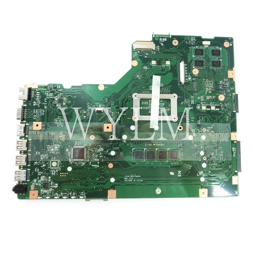X75VC с 4 Гб Оперативная память GT720M/2G HM70 плата для ASUS X75V X75VB X75VD X75VCP R704V Материнская