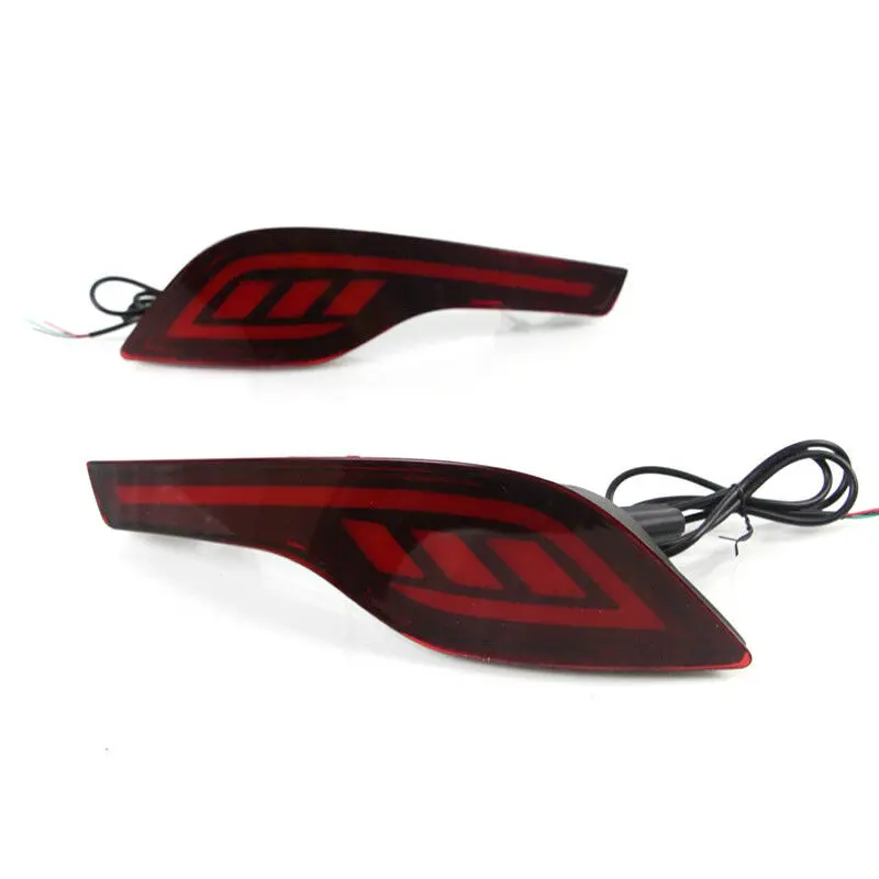 

LED Rear Bumper Reflector Fog Brake Turn Indicator Lights For Honda CR-V 2017-2018