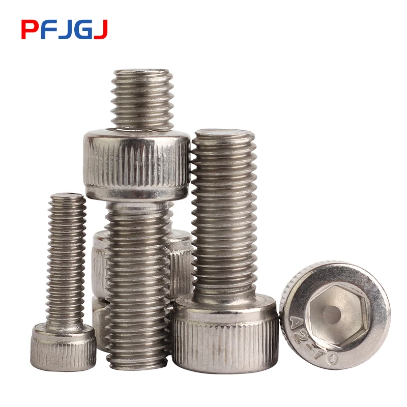 Шурупы Peng Fa M4-M12 DIN912 304 из нержавеющей стали с шестигранным отверстием винты |