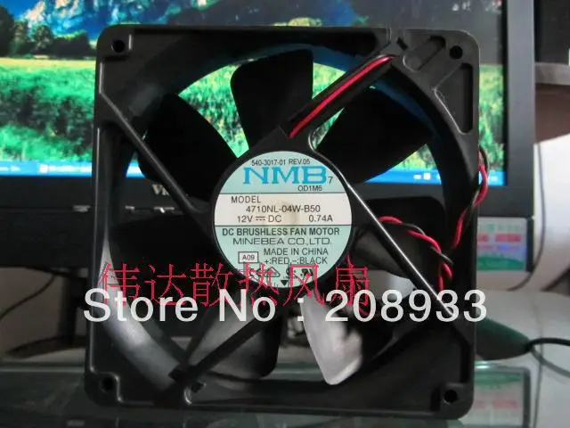 Для НМБ 12025 12V 0.74A 4710NL 04W B50|nmb| |