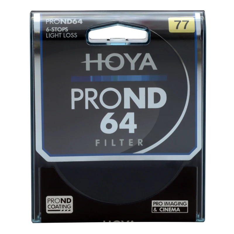 Оригинальный фильтр HOYA 77 мм PRO ND 64 ультратонкий нейтральная плотность 6 стоп