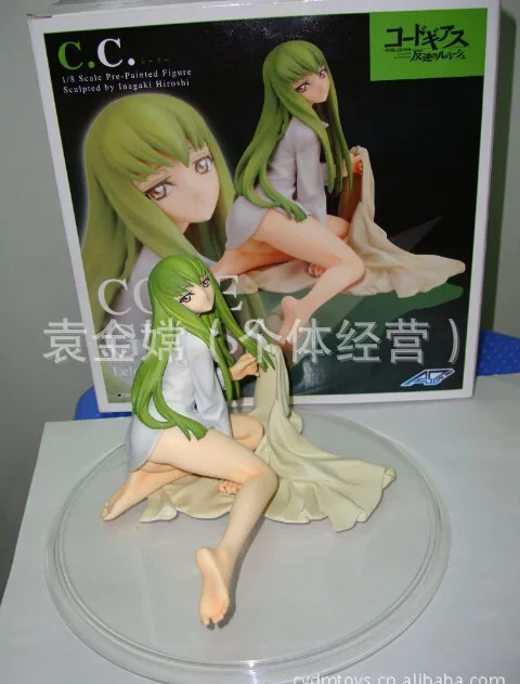 11 см Code Geass CC сексуальный характер фигурки аниме ПВХ brinquedos Коллекция Цифры Игрушки для подарок на год