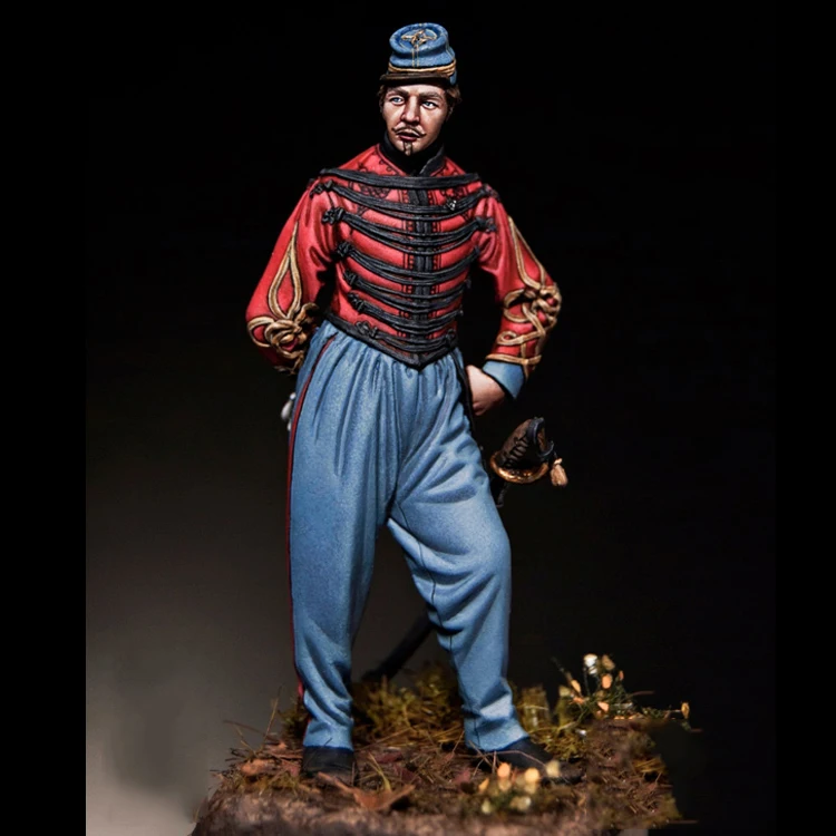 1/32 Набор фигурок из смолы для Крымского солдата | Игрушки и хобби