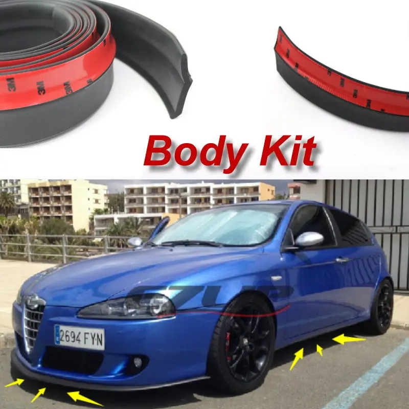 Бампер для губ отражатель губы для Alfa Romeo GT AR 2003~ Onwork передний спойлер юбка Тюнинг автомобилей/обвес/полосы