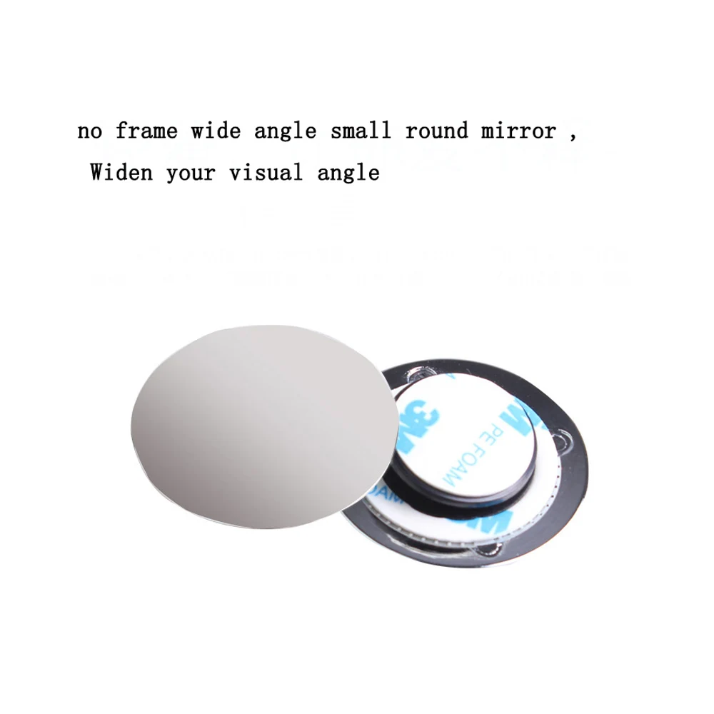 2 шт. выпуклое Автомобильное зеркало заднего вида без рамки|blind spot|adjustable mirrorcar mirror