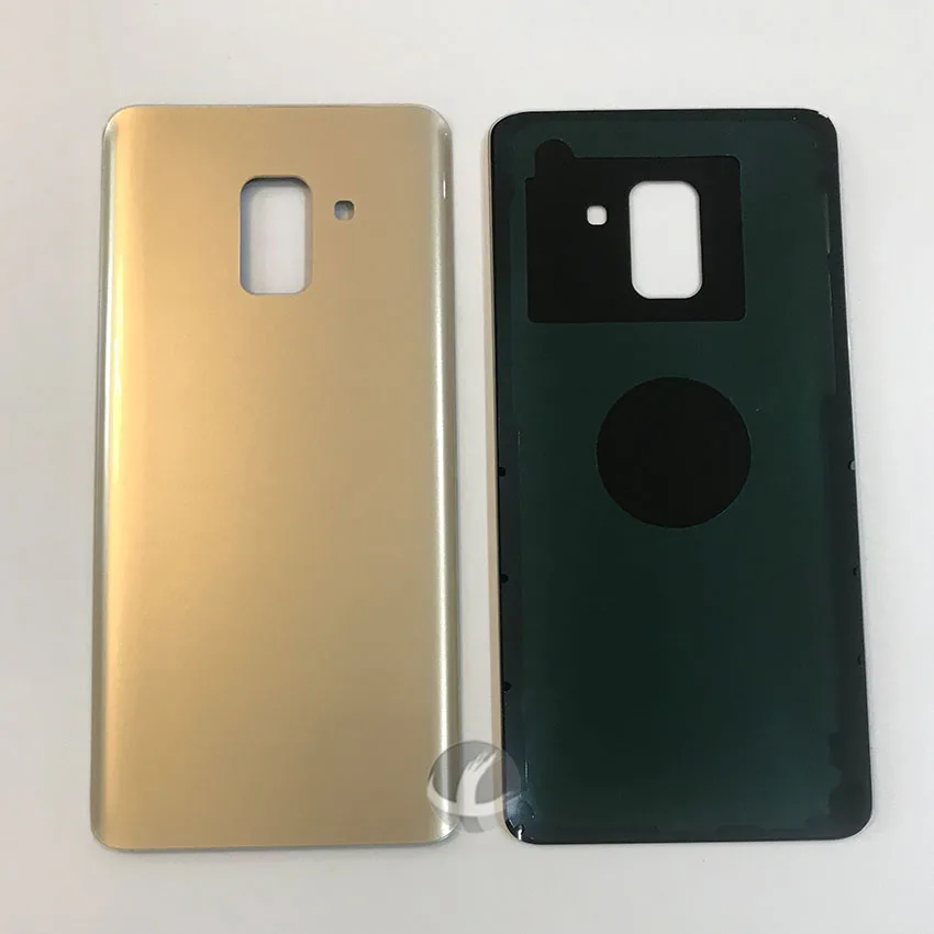 Все новые чехлы на заднюю панель для samsung Galaxy A8 A530 SM-A530F A530F A530DS, стеклянная задняя крышка с логотипом и клеем