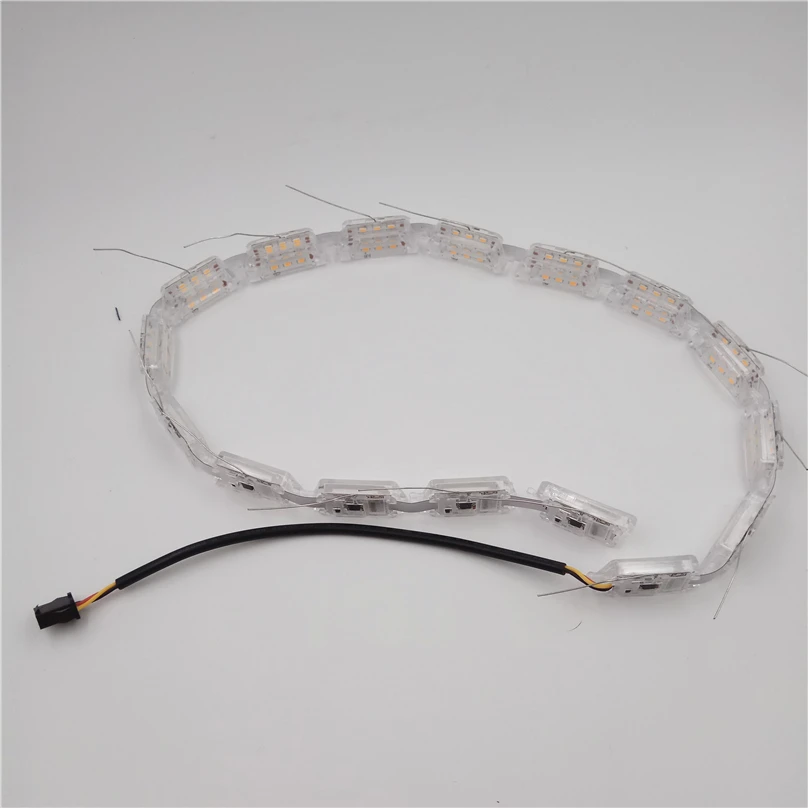 Автомобильная проблесковая гибкие горки светодиодный Knight Rider полосы светильник