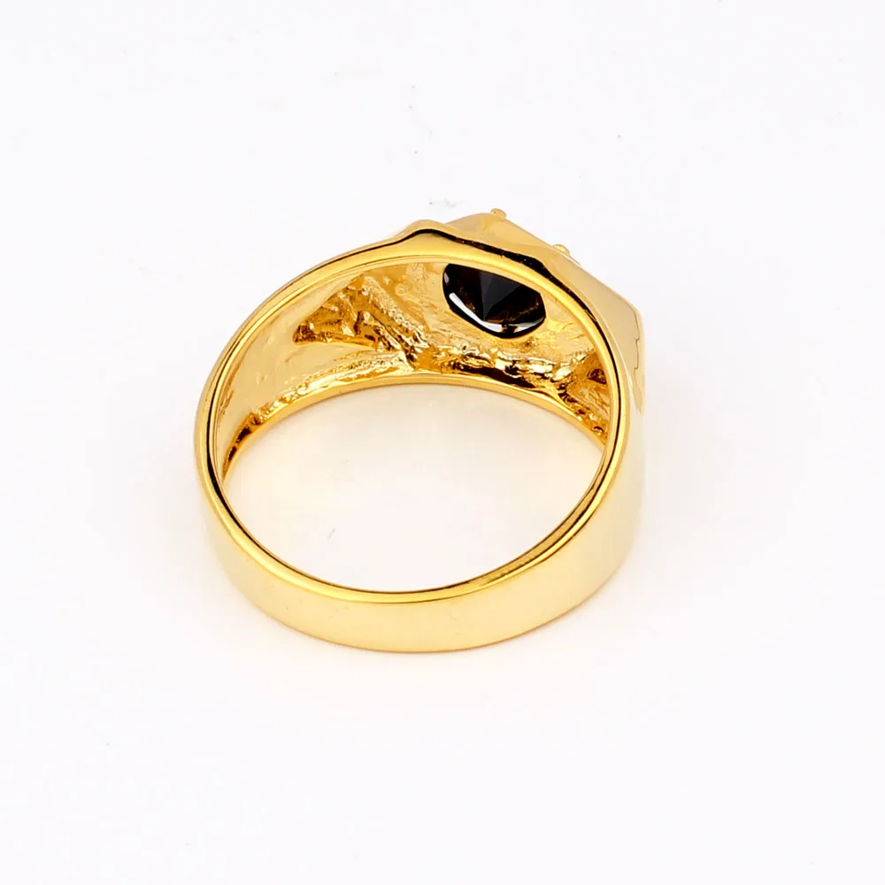 Модные украшения мужское Золотое кольцо 7 5 мм с круглыми камнями рождественский