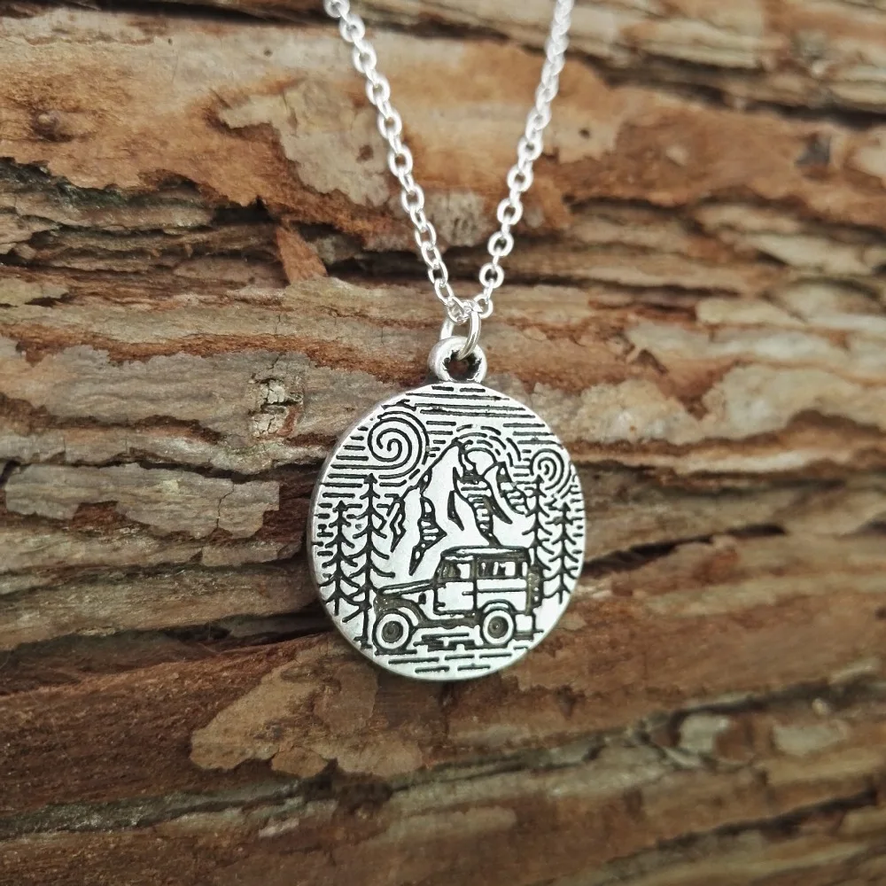 Ожерелье посеребренное в античном стиле для автомобиля 1 шт. | Украшения и