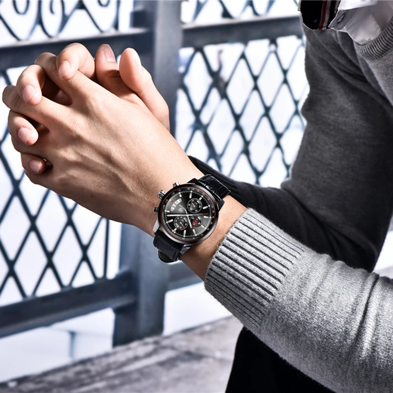 

Men's Watches BENYAR New Top Luxury Brand Business Date Mens Watches Male Steel Quartz Chronograph Clock Relogio Masculino 2019