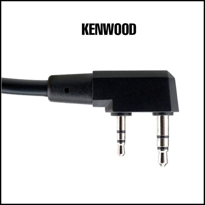 KENWOOD Z-tactical Тактический Электронный PTT Провод PTT-To-Walkie-Talkie разъем для Z4OPS классический PTT страйкбол, милитари, охота гарнитура - Цвет: KENWOOD