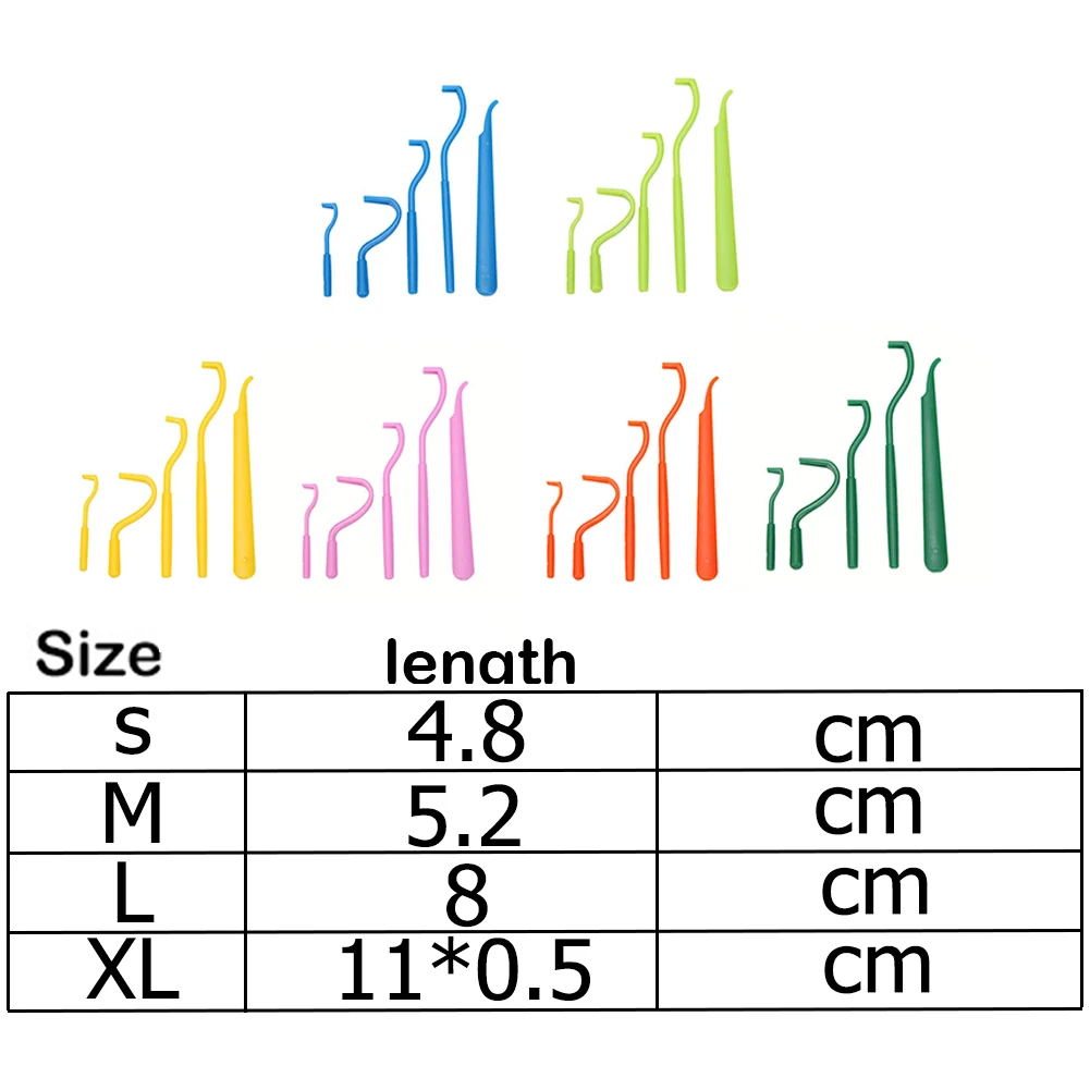 Твистер крючок для удаления клещей набор инструментов 2/5 шт. 5 размеров пинцет с