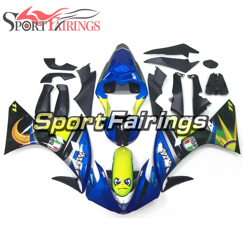 Полный обтекатель для мотоцикла Mortorbike Yamaha YZF1000 R1 2009 2010 2011 ABS пластиковый