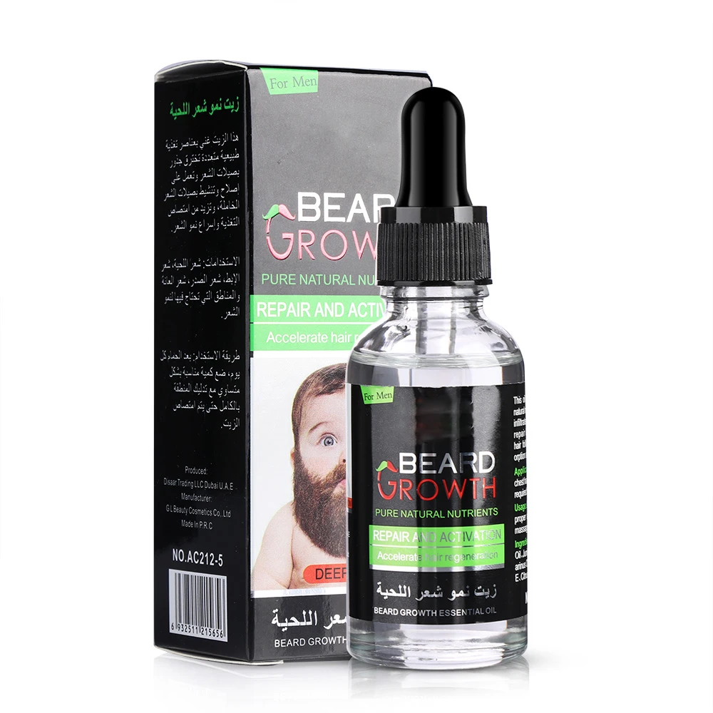 1 Bottle Pro Men Beard Fast Growth Enhancer Facial Nutrition Moustache Grow Shaping Tool Hair Care products | Красота и здоровье