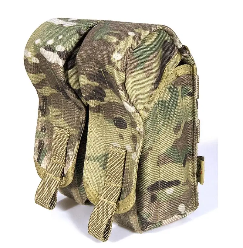 FLYYE MOLLE нейлон MOLLE AK двойной патронов подсумок Военная кордюра PH-M007