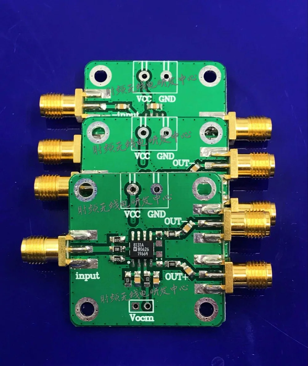 Новый 1PC RF один законченный к двойному AD8131 одиночный источник питания|Аксессуары
