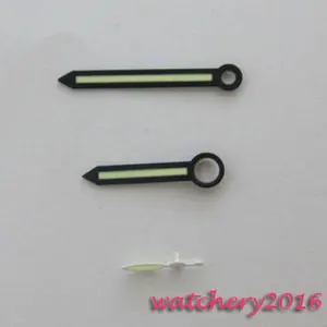 Совершенно новые зеленые светящиеся Мужские часы-стрелки для унитаза ETA 6497 6498