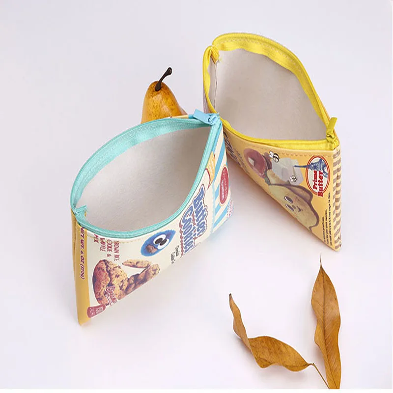 Новое Прибытие Корейский Забавный Чипсы PVCWaterproof Мешок Карандаша Канцелярские