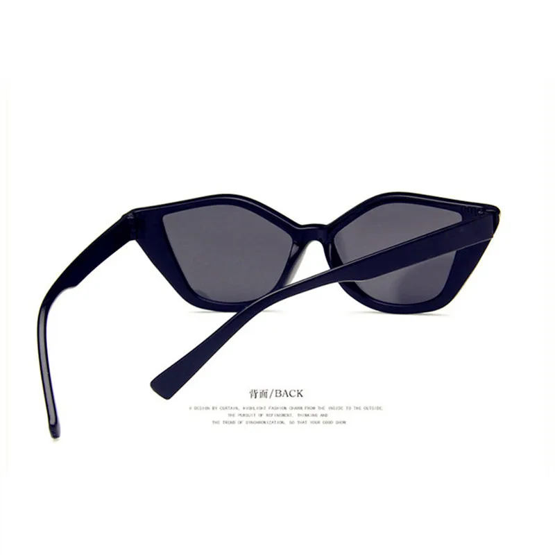 CURTAIN Oculos Lunette de Soleil New Classic Sunglasses Men Brand Designer Mirror Cat Eye Star Style Rays Protection | Аксессуары для