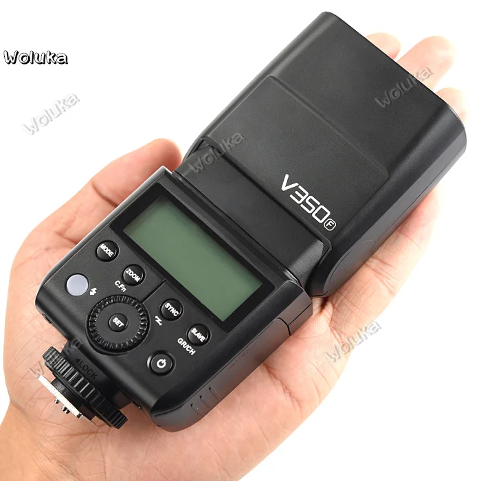 Godox V350F микро Одиночная камера Высокоскоростная синхронная вспышка Внешняя TTL