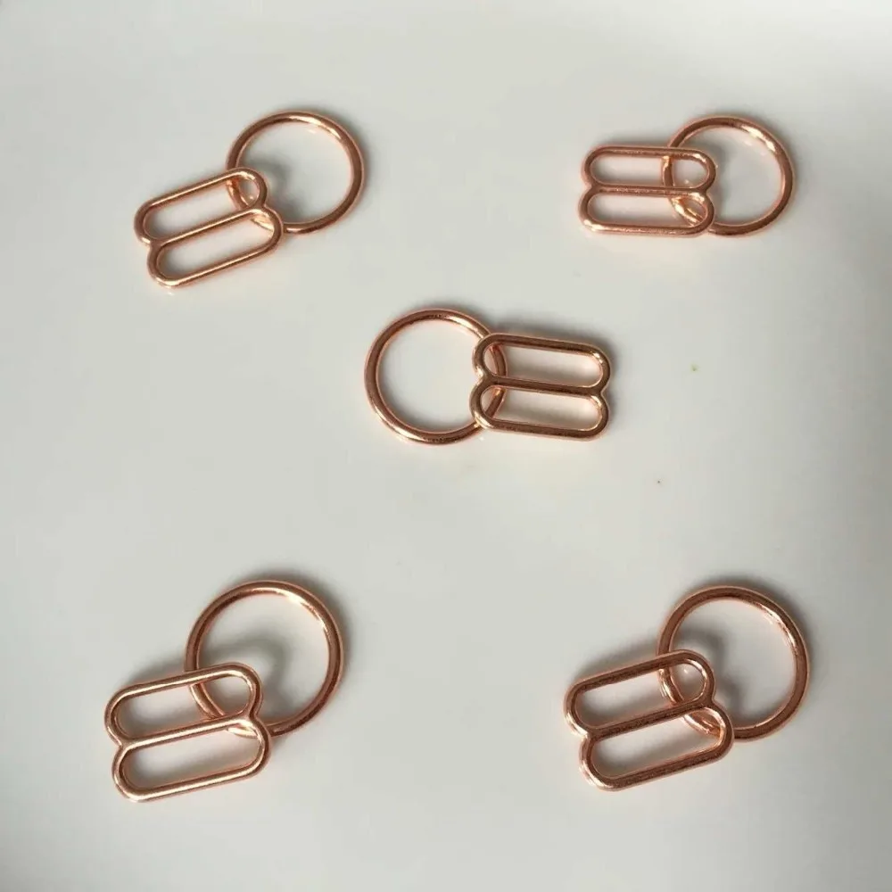 Кольца и Слайдеры для бюстгальтера различных размеров 50 компл./лот (100 шт.) из