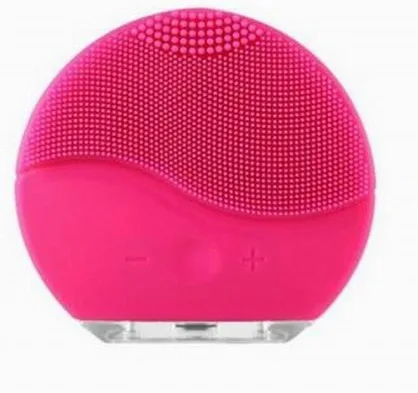 Красный Developfly USB Очищающая щетка для лица Scrubbers водостойкая электрическая Очищающая щетка для лица и Массажная щетка для всех типов кожи - Цвет: Красный