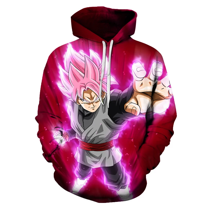 Худи Dragon Ball для мужчин и женщин 3D Толстовка Dragon Ball толстовка с Гоку аниме модные повседневные спортивные костюмы толстовка с капюшоном для мальчиков пуловер